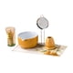 thumbnail image 3 of 7 piezas Matcha Tea Set Ceremony Set Japanese Ceremonial Matcha Bowl Kit completo para sala de estar Amarillo brillante, 3 of 9
