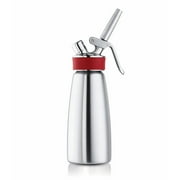 iSi Gourmet Whip (1 Pint) - Multifunctional Food Whipper for Warm & Cold Application, Stainless Steel Cream Canister - Includes 3 Decorating Tips, Dishwasher Safe - Professional Culinary Tool