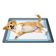 thumbnail image 1 of Soporte para almohadilla sanitaria para perros Nlfdbfsh 24x24 cm de silicona sin derrames, 1 of 7