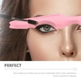 thumbnail image 2 of 3pcs Reusable Eyeliner Stencil Silicone Eyeliner Aid Eyebrow Eyeshadow Applicators Makeup Tool, 2 of 9