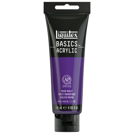 Liquitex BASICS Acrylic Color, 4 oz. Tube, Prism Violet
