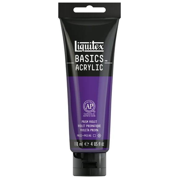 Liquitex BASICS Acrylic Color, 4 oz. Tube, Prism Violet