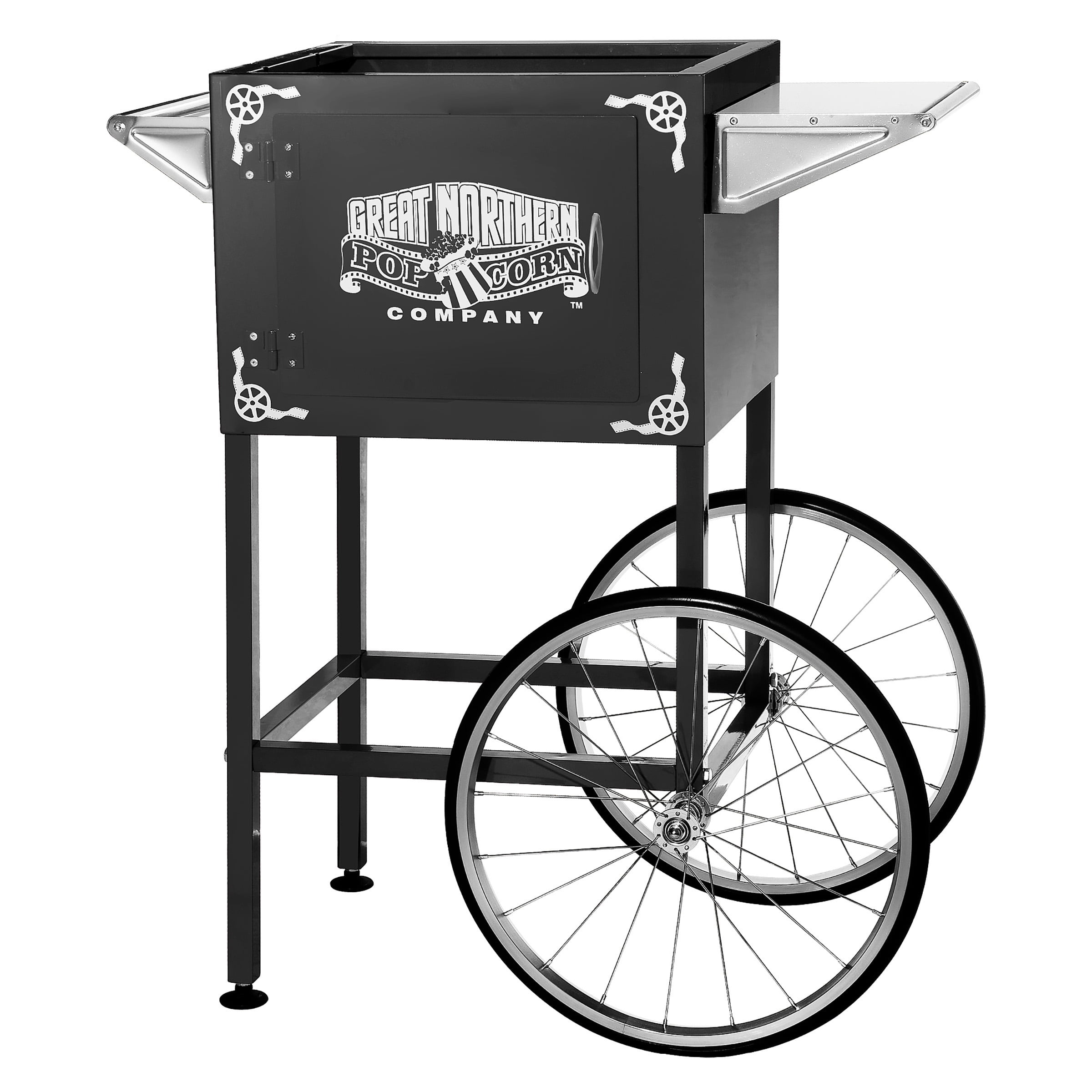 Red Replacement Cart for Larger Roosevelt Style Great Northern Popcorn Machines 