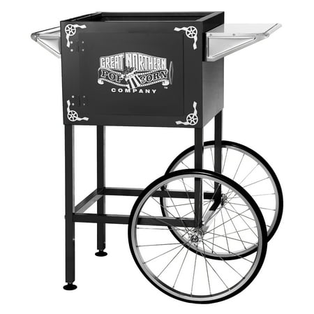 6401 Black Replacement Cart for Larger Lincoln Style Great Northern Popcorn Machines