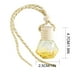 thumbnail image 3 of Difusor de perfume colgante para coche, frasco de vidrio colorido, vacío, recargable, con aceite de aromaterapia y fragancias., 3 of 4