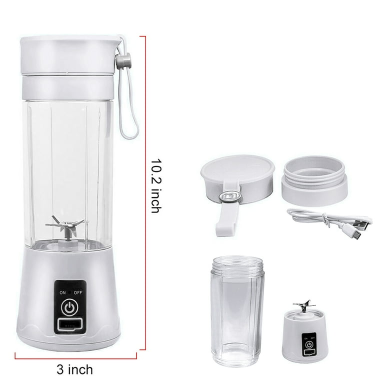 380ml Personal Blender Portable Mini Blender USB Juicer Cup Electric Juicer  Bottle Electric Fruit Potato Peelers Six Blades EEA284 From  Liangjingjing_home, $8.89