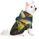 thumbnail image 2 of Fotbe Cute Blue Frog Sudadera con Estampado para Perros Pequeños – Suéter con Capucha para Mascotas, Tela Suave de Forro Polar con Bolsillo-Medium, 2 of 7