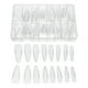 thumbnail image 1 of Uñas Postizas 3D Argyle YS-470 de 150 Pcs Transparentes, 1 of 5