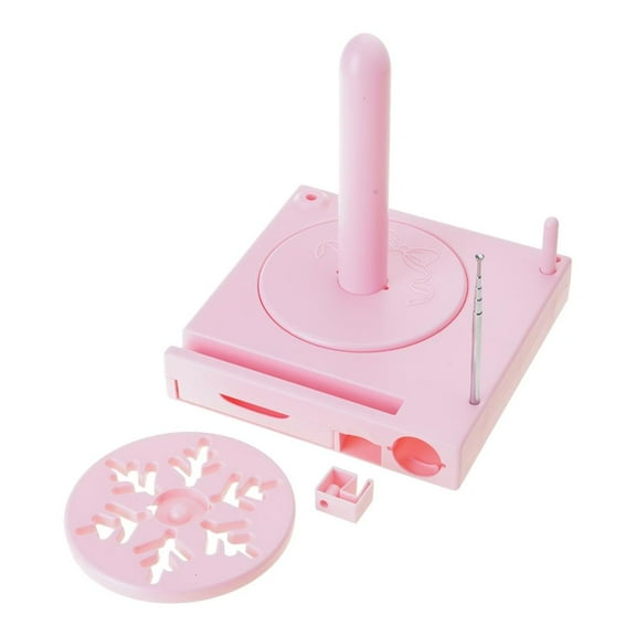 YIEMEEN Multifunction Yarn Spool Holder Yarn Holder with Phone Stand and Sliding Drawer