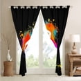 thumbnail image 4 of Ballet Blackout&nbsp;Curtains,Ballet Dancer Ballerina Curtains&nbsp;&&nbsp;Drapes,Rainbow Tie Dye Window&nbsp;Treatments,Gym Sport Window&nbsp;Curtains Ballet Lovers, 4 of 6