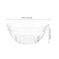 thumbnail image 3 of FOLOYORI Clear Serving Bowls Food Serving Bowls Glass 12pcs 6.1x6.1in, 3 of 6