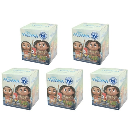 Funko Mystery Minis Vinyl Figure - Moana - BLIND PACKS (5 Pack Lot)