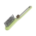 thumbnail image 2 of Ftwytp Multi-functional Liquid Dispensing Shoe Brush, Push Down Design for Easy Use, Triangular Bristles for Thorough Cleaning, Soft Bristles No Harm, for Shoes & Laundry, 2 of 6
