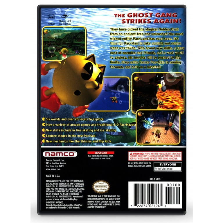 Pac Man World 2 Nintendo GameCube Used Walmart