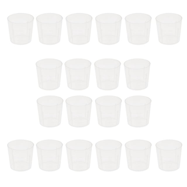 lionlar Measurement Cup for Reptiles, Feed Cup, Breeding Plastic Scale, 20 Ml, Clear, 20