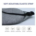 thumbnail image 2 of Cotton Sleeping Eye Mask Light Shielding Sleeping Eye Mask with Adjustable Strap for Night Sleeping Nap Travel, 2 of 8
