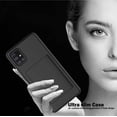 thumbnail image 7 of Galaxy A51 5G Wallet Phone Case, Tekcoo Shockproof Hybrid Rubber Hard PC & TPU Armor Protective Case Cover with 3 Cedit Cards ID Holder Slots for Samsung Galaxy A51 5G 6.5" -Black, 7 of 7