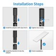 thumbnail image 5 of Pole Mount Pipe Adapter Aluminum Alloy Mount Kit for Starlink Dish V2 Antenna Mast Pole Satellite Mast Without U Clamp, 5 of 5