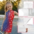 thumbnail image 6 of CAIXIA 4th of July Dresses for Girls USA Patriotic Dress American Flag A Line Dress Independence Day Outfit, 6 of 6