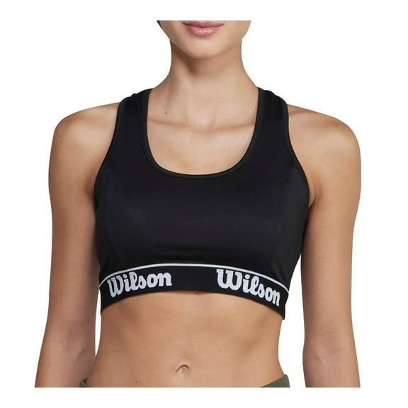 Top Wilson para Mujer, Deportivo Negro Talla M