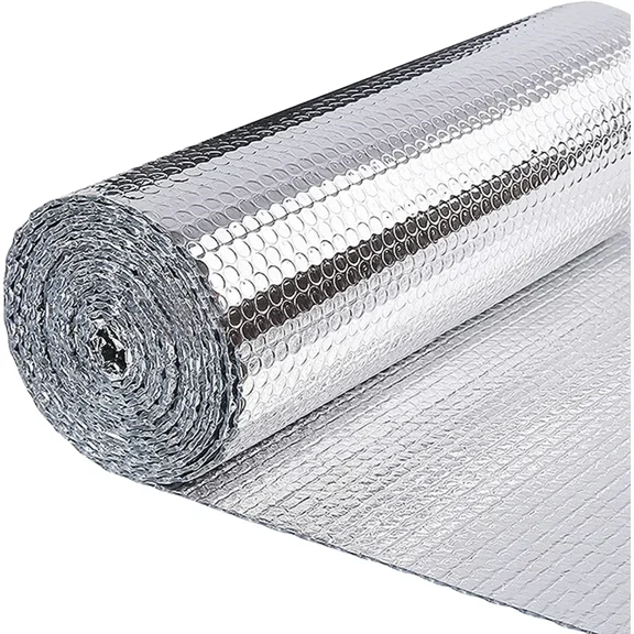 Reflective Foil Insulation Bubble Roll Reflectix Heavy Duty Double Sided 4x25