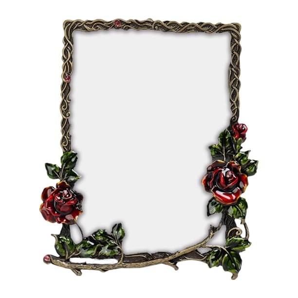 Marco de fotos para mesa, diseño europeo, ideal como regalo, elegante y práctico. 16.2cmx20cm