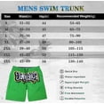 thumbnail image 6 of Mens Swim Trunks Quick Dry Swim Beach Shorts Mesh Lining Swimwear Bathing Suits with Pockets Jamaican, 6 of 6