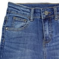 thumbnail image 4 of KIDSCOOL SPACE Big Boys Jeans,Elastic Band Inside Slim Fit Denim Pants,Blue,9-10 Years, 4 of 5