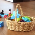 thumbnail image 3 of GASTROPOD 2026 New Easter Basket Easter Candy Storage Basket Decorative Centerpiece Empty Picnic Basket Woven Basket for Candy Gifts Celebration, 3 of 6