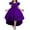 Purple, variant on Tea Party Dresses for Girls Elegant Flower Girl Dress for Wedding Party formal Occasions Long Lace Gown Children's Event Attire Girl Long Midi Spring Dress
