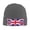 Deep Heather, variant on Union Jack All Uk Flag Beanie Hat Men Women Warm Printed Cap Knit Beanies Hats Outdoor Winter Black