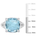 thumbnail image 2 of Everly Women's Topaz Sterling Silver Ring, 2 of 8