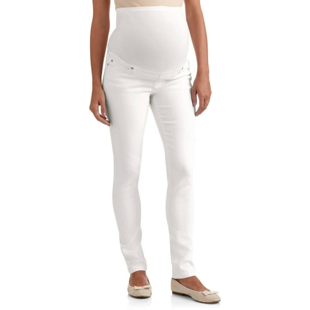 Motherhood Maternity Full Panel Colored Skinny Jeans Walmart