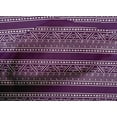 thumbnail image 4 of oneOone Cotton Poplin Fabric Leaves & Chevron Block Print Fabric BTY 56 Inch Wide, 4 of 4