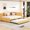 Yellow, variant on Semi - Closed Design Full Linen Daybed | Useful for Sleep and Relaxation | Comes with Space - Saving Function