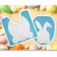 thumbnail image 6 of Dalrosia Easter Bunny Bathroom Rugs Sets with Toilet Lid Cover Non Slip Soft Washable Bath Rugs and Mats Set, 6 of 8