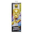 thumbnail image 3 of Power Rangers Mighty Morphin Yellow Ranger 12-Inch Action Figure Toy, 3 of 5