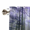 thumbnail image 5 of Valances for Windows Thanksgiving Fall Rod Pocket Cafe Window Treatments Valance Curtains for Kitchen Bathroom Laundry Basement Windows 54"x18", 5 of 6