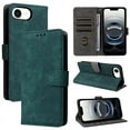 thumbnail image 3 of PANDACO Forest Green Suede Wallet Case for iPhone 7 or iPhone 8 or iPhone SE (2020/2022), 3 of 3