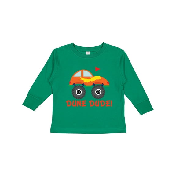 Inktastic Dune Buggy Car Kids Boys Long Sleeve Toddler T-Shirt