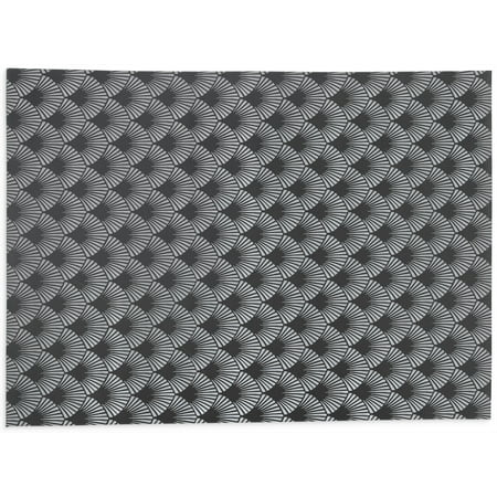 

Fron Black Kitchen Mat by Kavka Designs