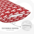 thumbnail image 5 of Balery Cartoon Lobster Bedding Queen Pillow Cases - Envelope Closure - Soft Brushed Microfiber Fabric - Shrinkage and Fade Resistant Pillow Cases-16"x24", 5 of 9