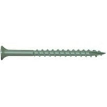 Scr Dck No 8 2In Bgl T20 Star National Nail Deck Screws - Packaged 0341130 Green