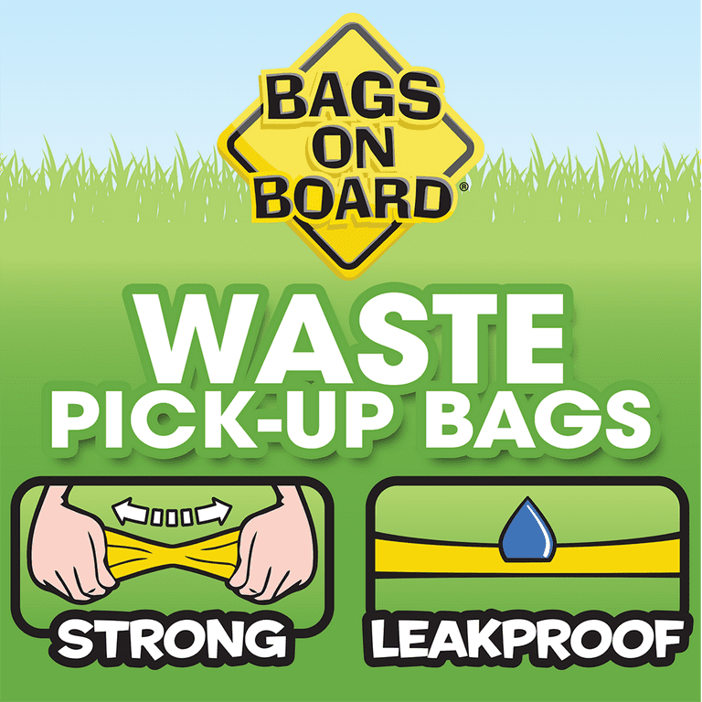 Bags on Board Leak Proof Dog Waste Bags, 9 x14 in. 315 ct.