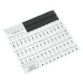 thumbnail image 3 of Pegatinas de piano para partituras, teclados de PVC, números blancos y negros, notas para niños principiantes, 3 of 12