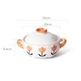 thumbnail image 2 of 2L/3L/4L Retro Chinese Casserole High Temperature Resistant Ceramic Soup Pot Thickened Deepened Large Capacity Cooking Pot, 2 of 7