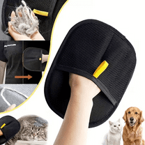 1PC Pet Static Hair Removal Glove - Double-Sided Brush, Lint Remover Tool for Cats & Dogs