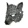 thumbnail image 6 of Realistic Werewolf Mask for Halloween, Gothic Costume Accessory, 3D Artificial Leather Foam Mask, Lifelike Wolf Facepiece, Perfect for & Themed Photos, Fits Head 58-62cm, 6 of 8