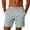 Gray, variant on Hurxie Men's Casual 7 Inch Shorts Twill Drawstring Summer Beach Stretch Golf Shorts with Pockets Black,2XL