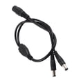 thumbnail image 1 of Cable Adaptador Divisor De Cable De Alimentación De 5,5x2,1 Mm, Extensión De Cable Para Cámara CCTV, 1 Adaptador Hembra A 2 Macho, Extensión De Cable Divisor De Cable De, 1 of 7